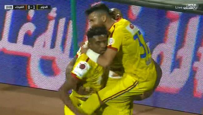 اهداف مباراة الحزم والفيحاء 4 2 الدوري السعودي