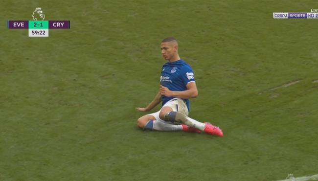 هدف ريتشارليسون الرائع في مرمي كريستال بالاس بالدوري الانجليزي