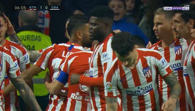 هدف فوز اتلتيكو مدريد علي غرناطه 1 0 الدوري الاسباني