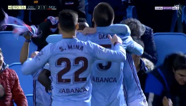 اهداف مباراة اشبيلية وسيلتا فيجو 1 2 الدوري الاسباني