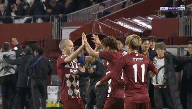 هدف فيسيل كوبي الاول في مرمي جوهور بعد اسيست مذهل من انييستا