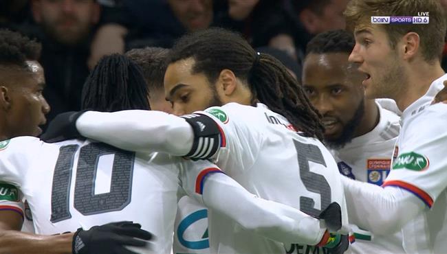 هدف فوز ليون على مارسيليا 1 0 كاس فرنسا