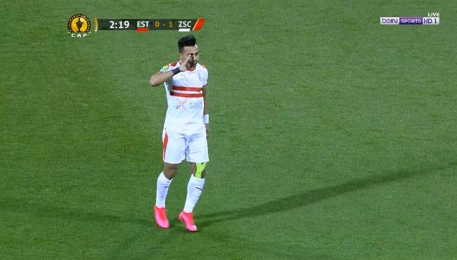 هدف الزمالك الاول في مرمي الترجي يوسف اوباما
