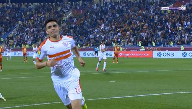 هدف اشرف بن شرقي الثاني في مرمي الترجي بكأس السوبر الافريقي