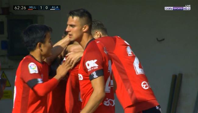 هدف فوز ريال مايوركا علي ديبورتيفو الافيس 1 0 الدوري الاسباني