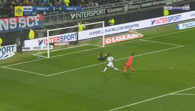 اهداف مباراة باريس سان جيرمان واميان 4 4 الدوري الفرنسي