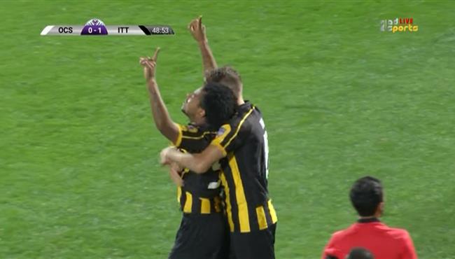 هدف اتحاد جدة الاول في مرمي اولمبيك اسفي بالبطولة العربية