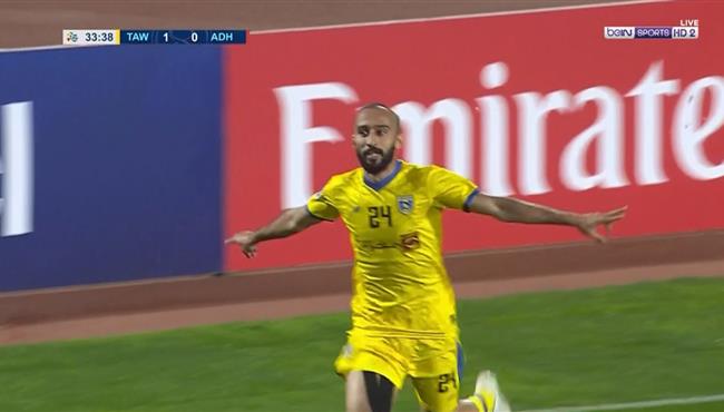 هدف التعاون الاول في مرمي الدحيل بدوري ابطال اسيا