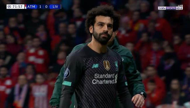 ملخص لمسات محمد صلاح في مباراة ليفربول واتلتيكو مدريد