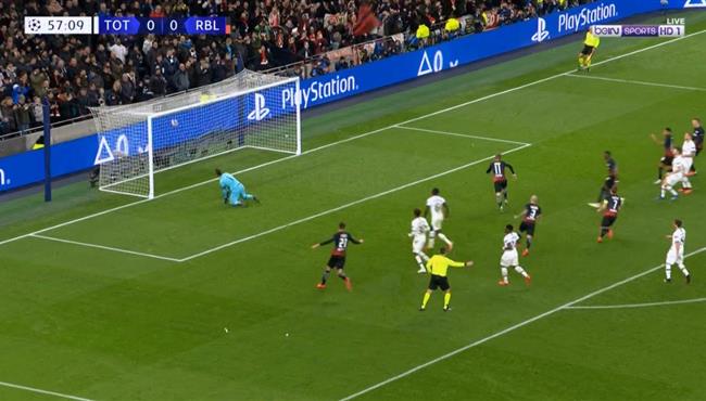 هدف فوز لايبزج علي توتنهام 1 0 دروي ابطال اوروبا