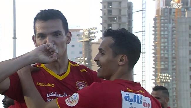 هدف ضمك الثاني في مرمي الشباب بالدوري السعودي