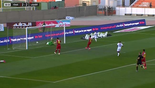 هدف الشباب الثالث القاتل فى مرمي ضمك 3 2 الدوري السعودي