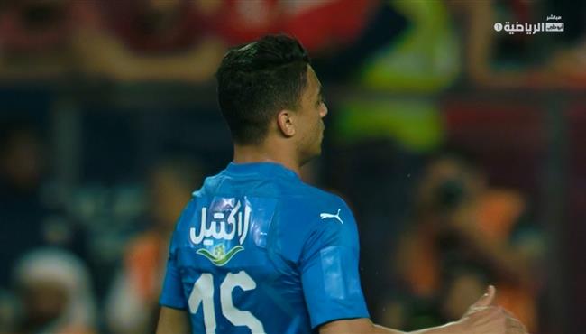 مصطفي محمد كاد ان يسجل هدف الزمالك الاول في الاهلي بتسديدة صاروخية