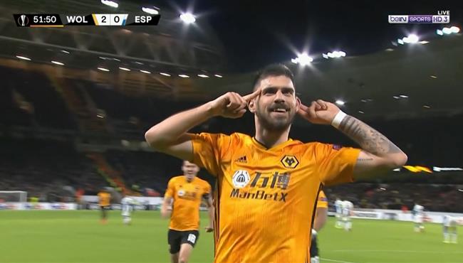 هدف روبين نيفيز العالمي في مرمي اسبانيول بالدوري الاوربي