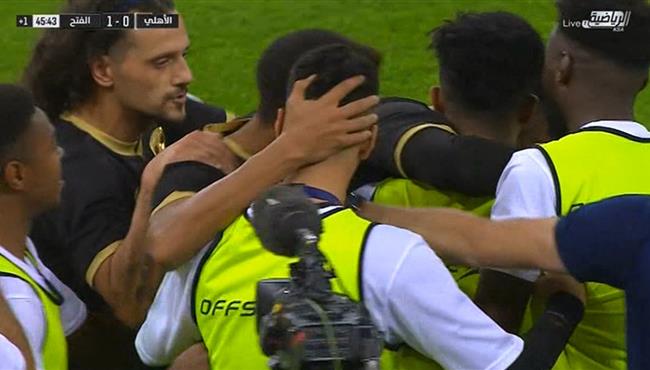 هدف الفتح الاول فى مرمي الاهلي 1 0 الدوري السعودي