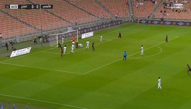 هدف فوز الفتح على الاهلي 1 0 الدوري السعودي