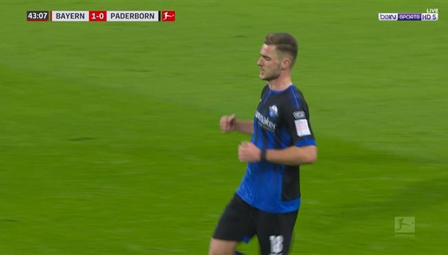 لاعب بادربورن يتلاعب بنوير ويسجل هدف رائع في مرمي بايرن ميونخ