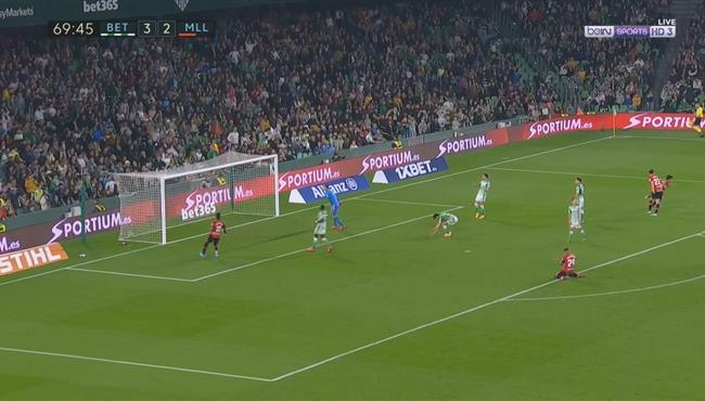 اهداف مباراة ريال بيتيس وريال مايوركا 3 3 الدوري الاسباني