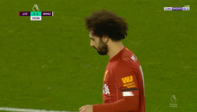 تصدي رائع من حارس وست هام يحرم محمد صلاح من تسجيل هدف عالمي