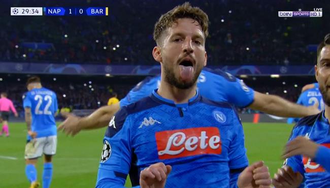 هدف مارتينيز الرائع فى مرمي برشلونه 1 0 دوري ابطال اوروبا