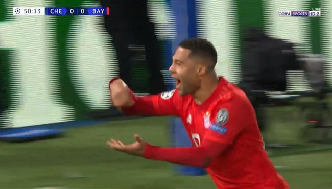 هدف بايرن ميونخ الاول في مرمي تشيلسي بدوري ابطال اوربا جنابري