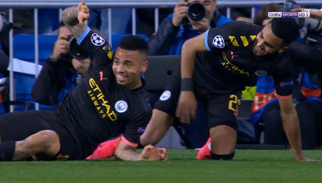 هدف جيسوس في مرمي ريال مدريد بدوري ابطال اوروبا