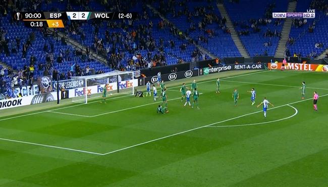 اهداف مباراة ولفرهامبتون واسبانيول 2 3 الدوري الاوروبي