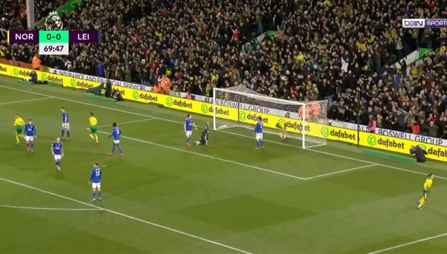 هدف فوز نورويتش سيتي على ليستر سيتي 1 0 الدوري الانجليزي