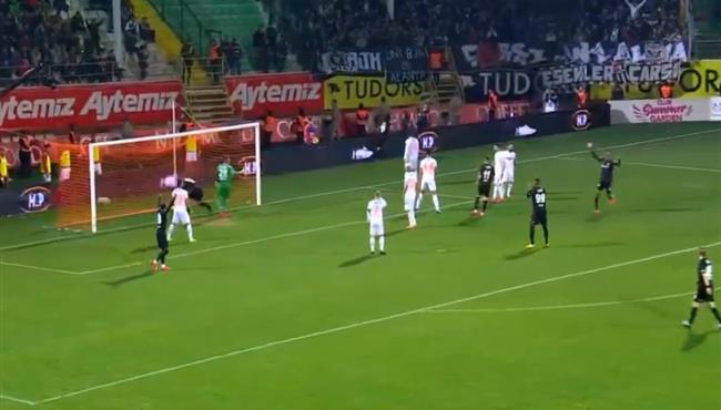 هدف بشكتاش في مرمي الانيا سبور اسيست محمد النني