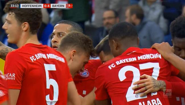 اهداف مباراة بايرن ميونخ وهوفنهايم 6 0 الدوري الالماني