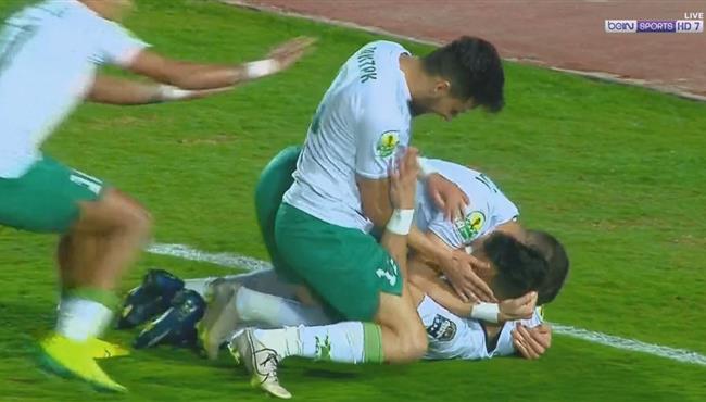 هدف المصري الثاني فى مرمي نهضة بركان 2 1 كاس الكونفيدرالية