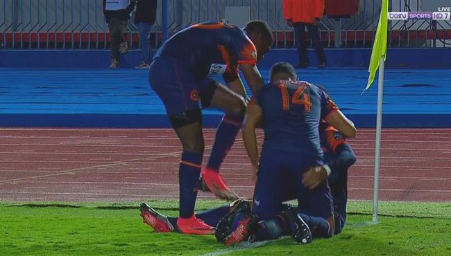 هدف نهضة بركان الثاني فى مرمي المصري 2 2 كاس الكونفيدرالية