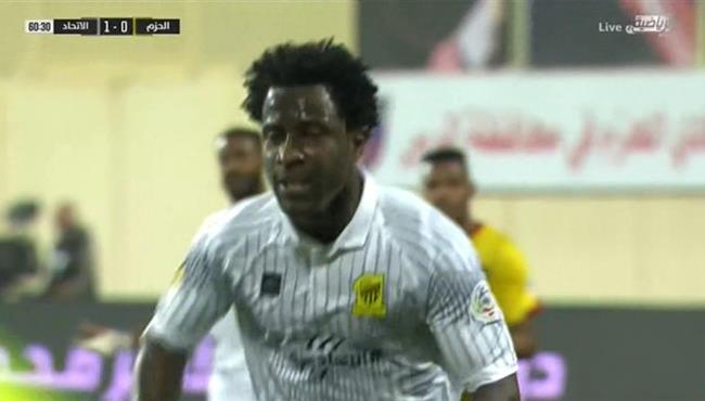 هدف ويلفريد بوني في مرمي الحزم بالدوري السعودي