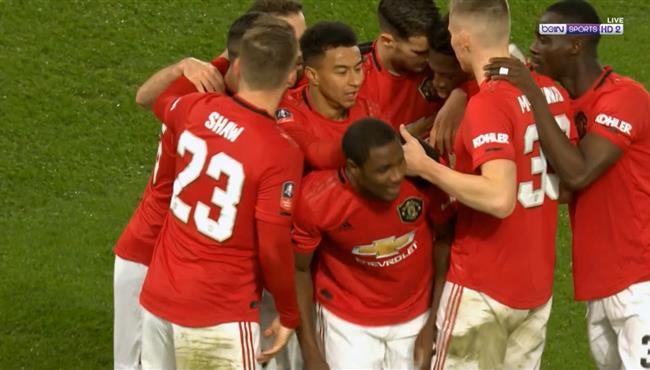 اهداف مباراة مانشستر يونايتد وديربي كاونتي 3 0 كأس الاتحاد الانجليزي