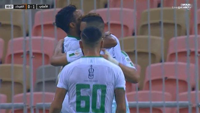 هدف فوز الاهلي علي الفيحاء 1 0 الدوري السعودي