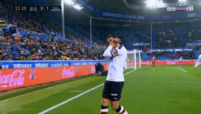 هدف باريخو الرائع في مرمي ديبورتيفو الافيس بالدوري الاسباني