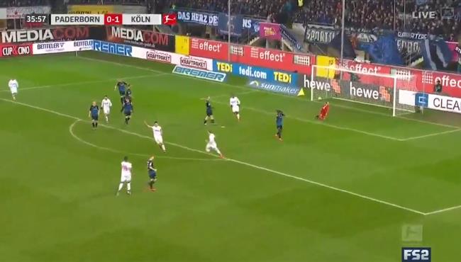 اهداف مباراة كولن وبادربورن 2 1 الدوري الالماني