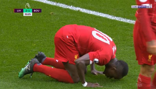 هدف ماني فى مرمي بورنموث بالدوري الانجليزي