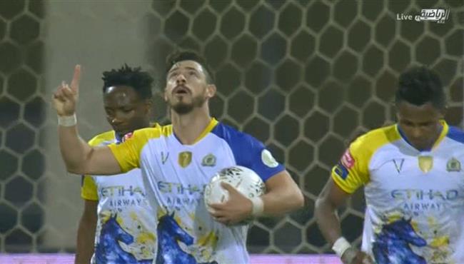 هدف تعادل النصر مع الفيصلي 2 2 الدوري السعودي