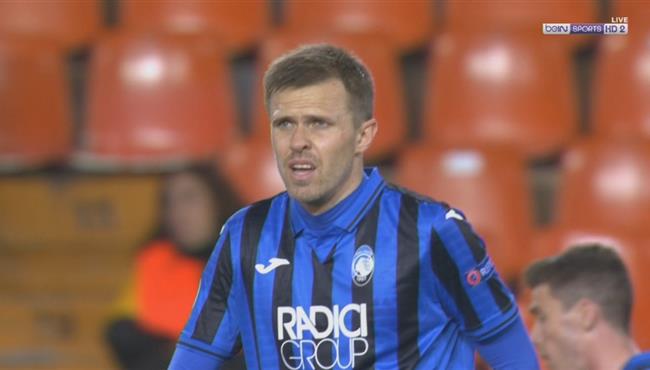 هدف اتلانتا الرايع في مرمي فالنسيا بدوري ابطال اوروبا ايلسيتش