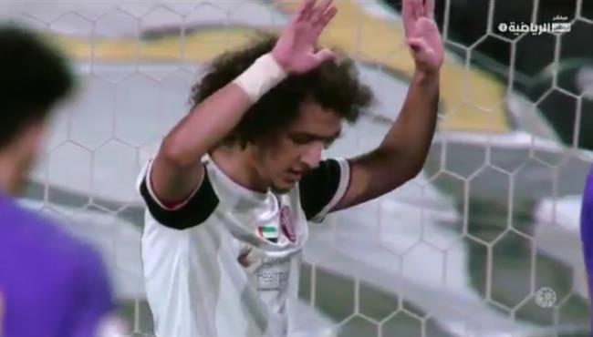 عموري يسجل هدف في مرمي العين ويرفض الاحتفال الدوري الاماراتي