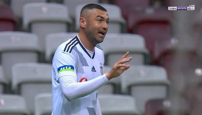 هدف بشكتاش الملغي في مرمي جلطة سراي بالدوري التركي