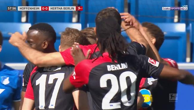 اهداف مباراة هرتا برلين وهوفنهايم 3 0 الدوري الالماني