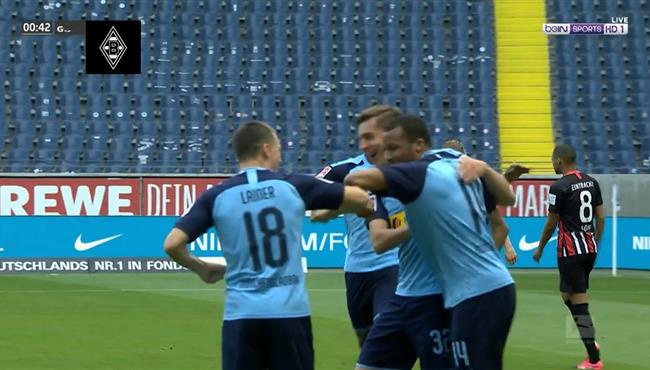 اهداف مباراة بروسيا مونشنجلادباخ وفرانكفورت 3 1 الدوري الالماني