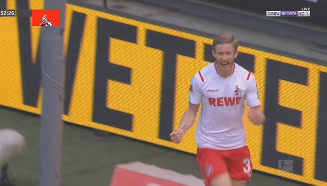 هدف كولن الثاني في مرمي مانيز بالدوري الالماني