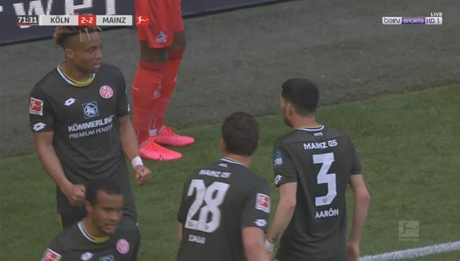 هدف تعادل مانيز الرائع مع كولن 2 2 الدوري الالماني