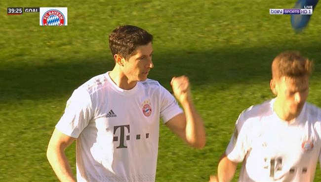هدف ليفاندوفسكي في مرمي يونيون برلين 1 0 الدوري الالماني