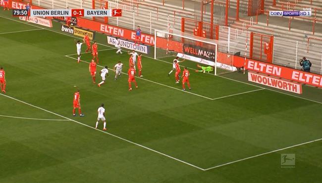 هدف بايرن ميونخ الثاني في مرمي يونيون برلين 2 0 الدوري الالماني
