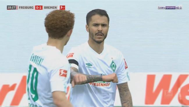 هدف فوز فيردر بريمن علي فرايبورج 1 0 الدوري الالماني