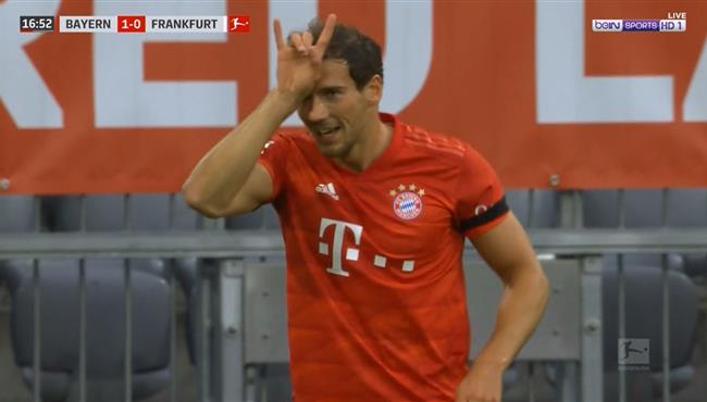 هدف بايرن ميونخ الاول الرائع في مرمي فرانكفورت بتعليق حفيظ دراجي